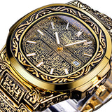 Luca Golden Quartz Watch