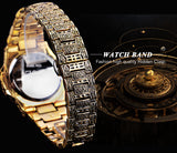 Luca Golden Quartz Watch