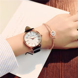 Polygonal dial design women watches luxury  quartz watch