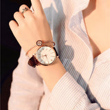 Polygonal dial design women watches luxury  quartz watch