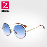 Vintage Round Sunglasses Women