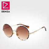 Vintage Round Sunglasses Women